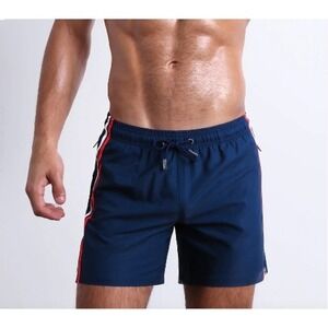 DC2 Miami Men's Imperial Blue Resort Shorts Swim Trunks Small 5" Inseam
